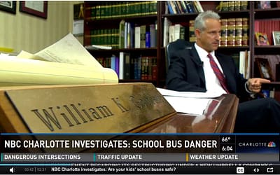 Extensive Local Coverage of School Bus Safety – William speaks with Michelle Boudin with WCNC