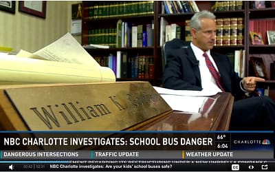 Extensive Local Coverage of School Bus Safety – William speaks with Michelle Boudin with WCNC