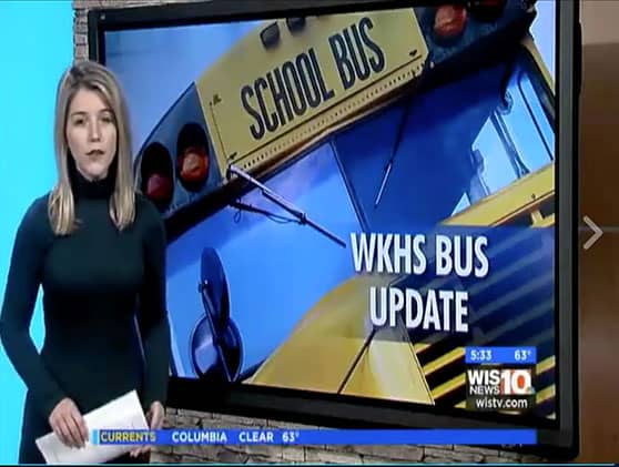 Lugoff SC school bus burn update with WKG-Law, William Goldfarb